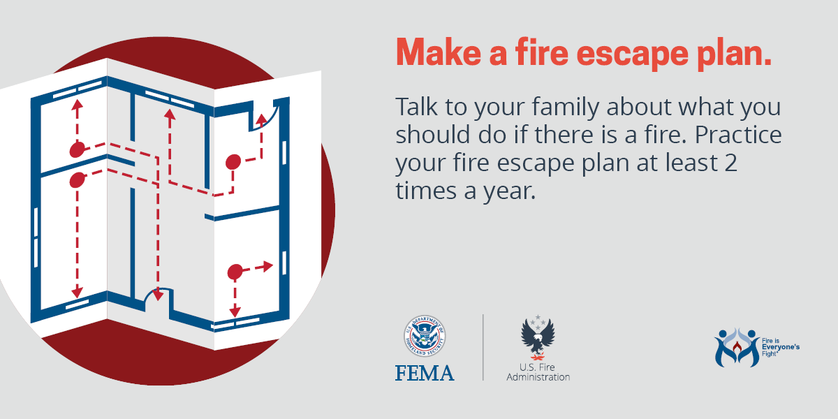 Residents could have less than 2 minutes to escape a home fire once the smoke alarm sounds, USFA