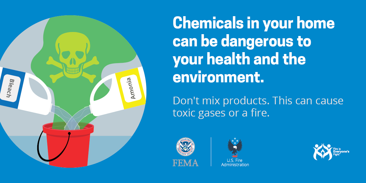 An average of 1,700 home fires per year are caused by instances of spontaneous combustion or chemical reaction, USFA